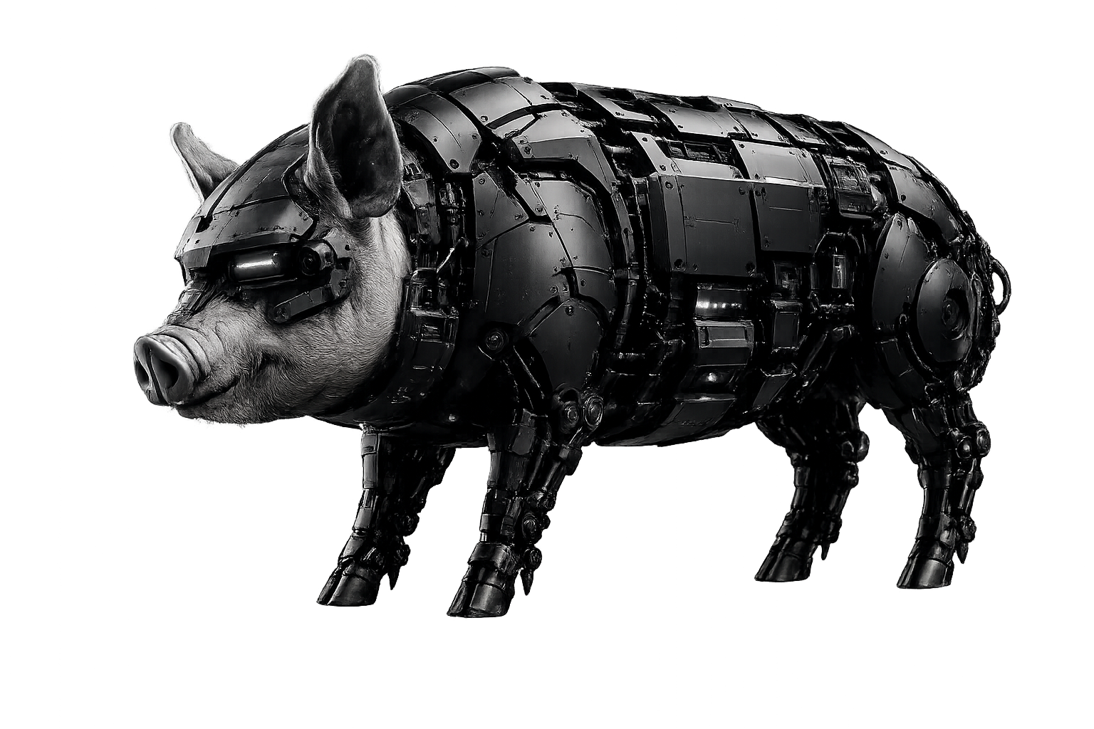 Zog Hog — armored quadruped robot